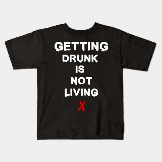 Sober Life Kids T-Shirt by CazzyShop